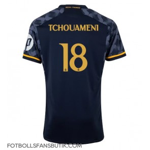 Real Madrid Aurelien Tchouameni #18 Replika Bortatröja 2023-24 Kortärmad